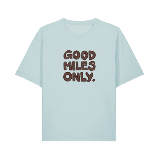 The Good Miles Blue Tee Pre-Order
